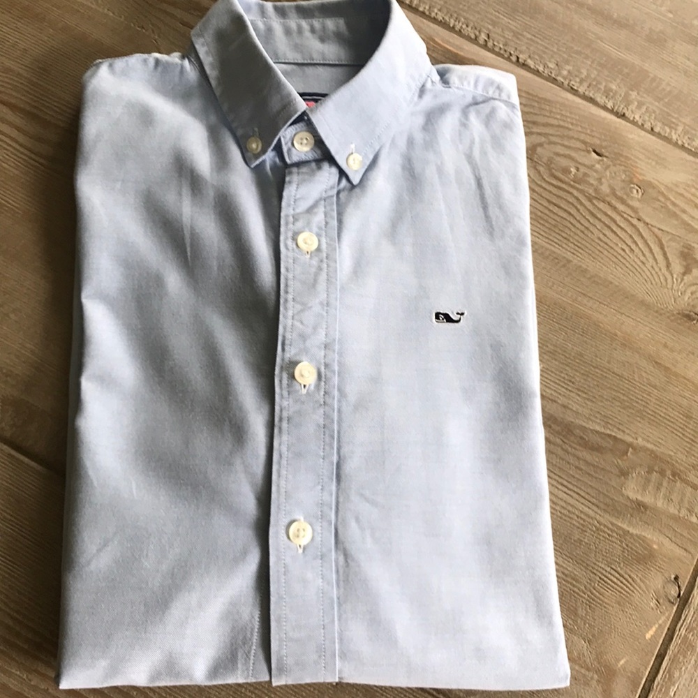 🐳Vineyard Vines boys Whale shirt /Like new /12/14